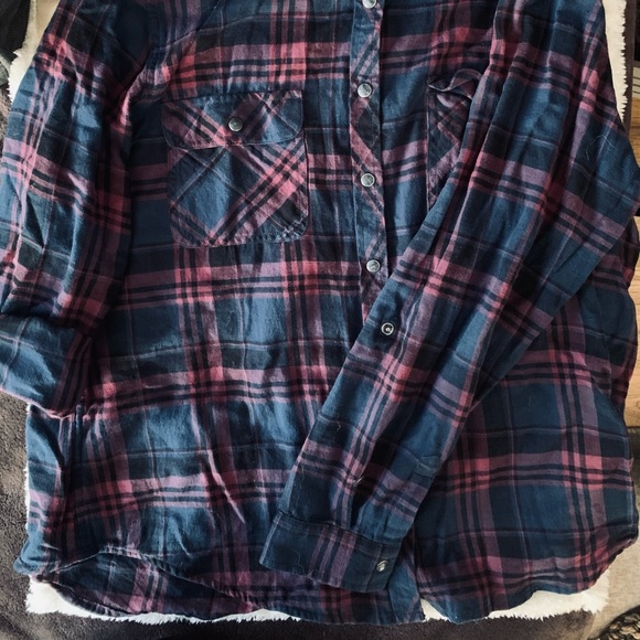 Plaid Button-up - Picture 2 of 2